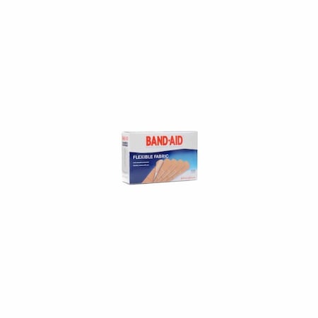 Band-Aid Adhesive Strip 1 X 3 Inch Fabric Rectangle Tan Sterile, 100PK 08137004444